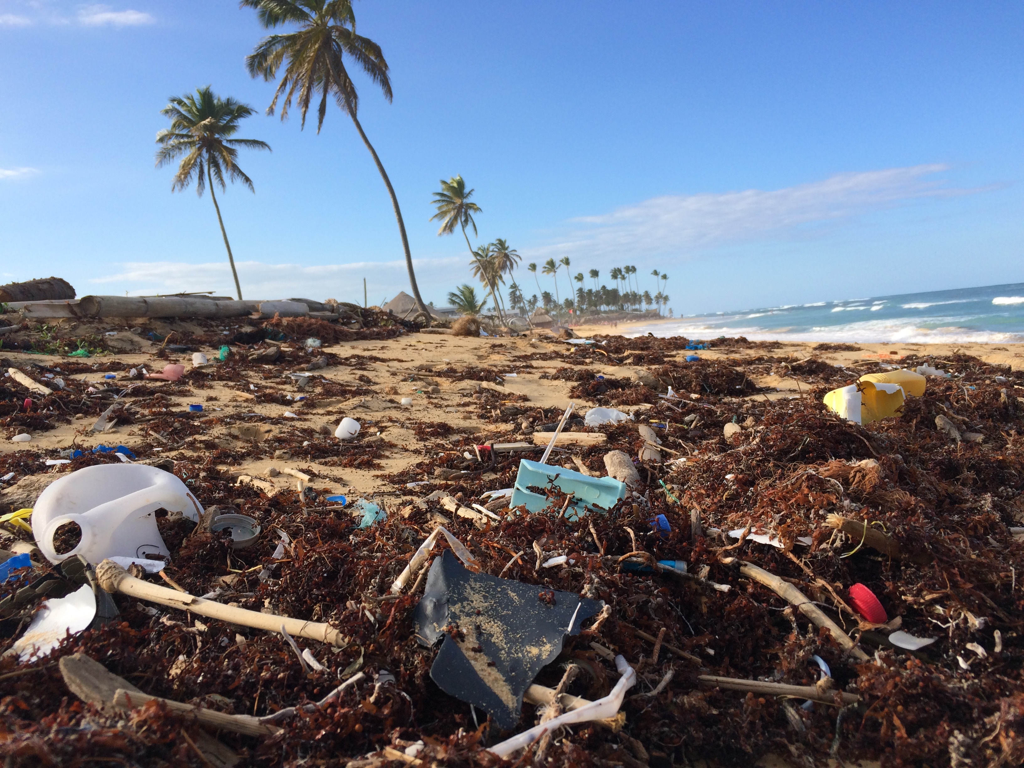 Isla de basura en el Océano Pacífico - Reciclados La Trinchera
